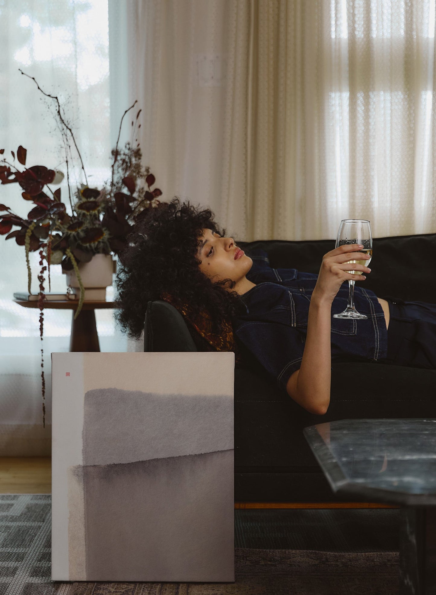 Greige Ink Wash, Poster