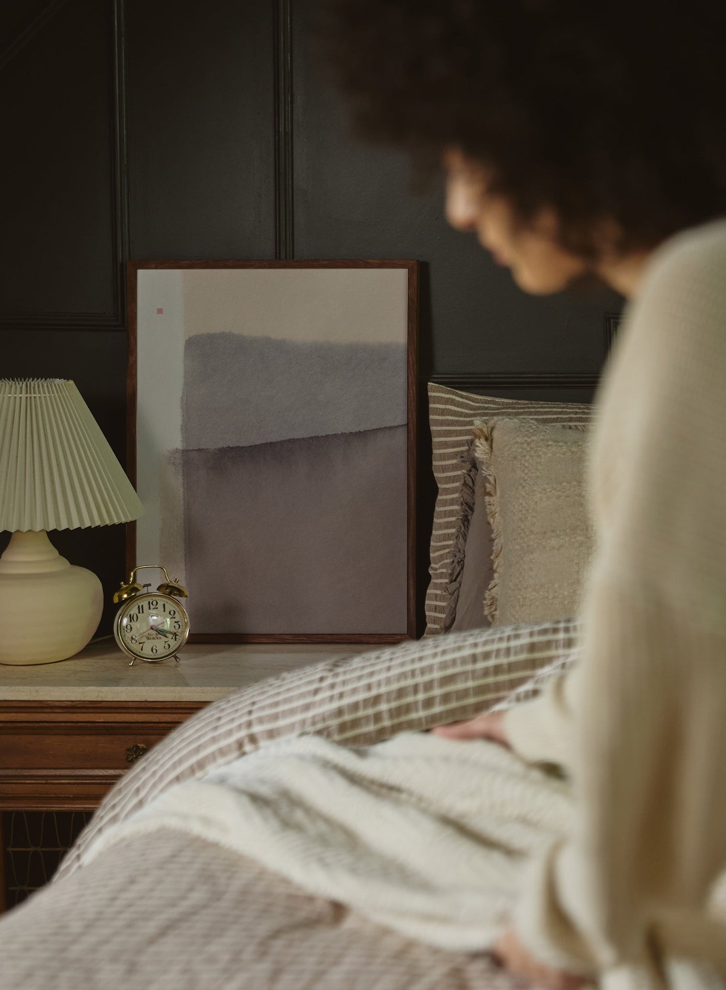 Greige Ink Wash, Poster